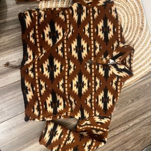 Aztec Sherpa Jacket, American Eagle, Woman’s Small